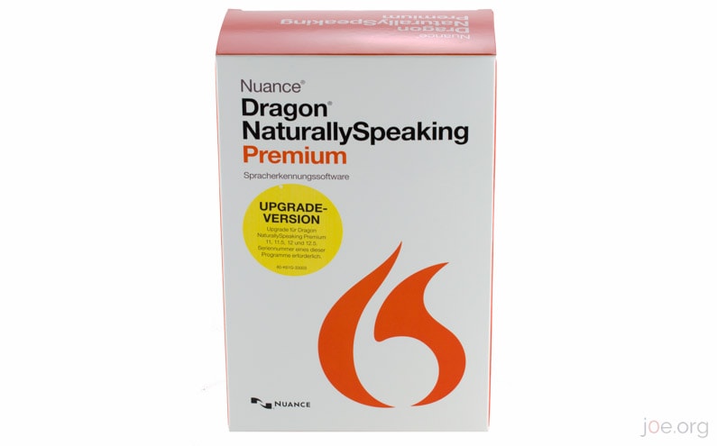 Dragon NaturallySpeaking Premium 13 Verpackung