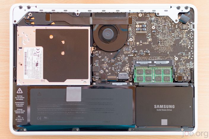 Macbook Upgrade fertig