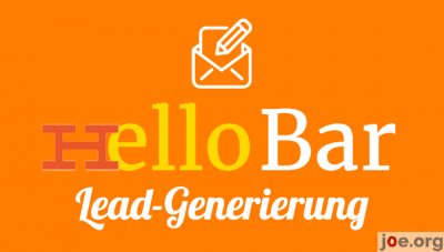 Hello Bar - Einfaches Tool zur optimierten Lead-Generierung