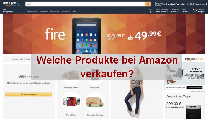 Amazon - Welche Produkte kaufen