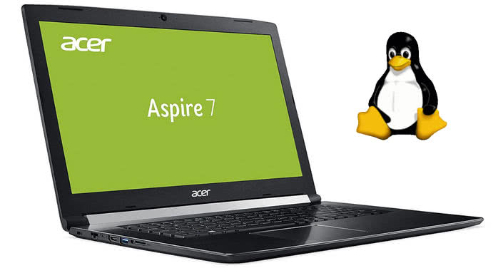 Acer Aspire 7 mit Linux