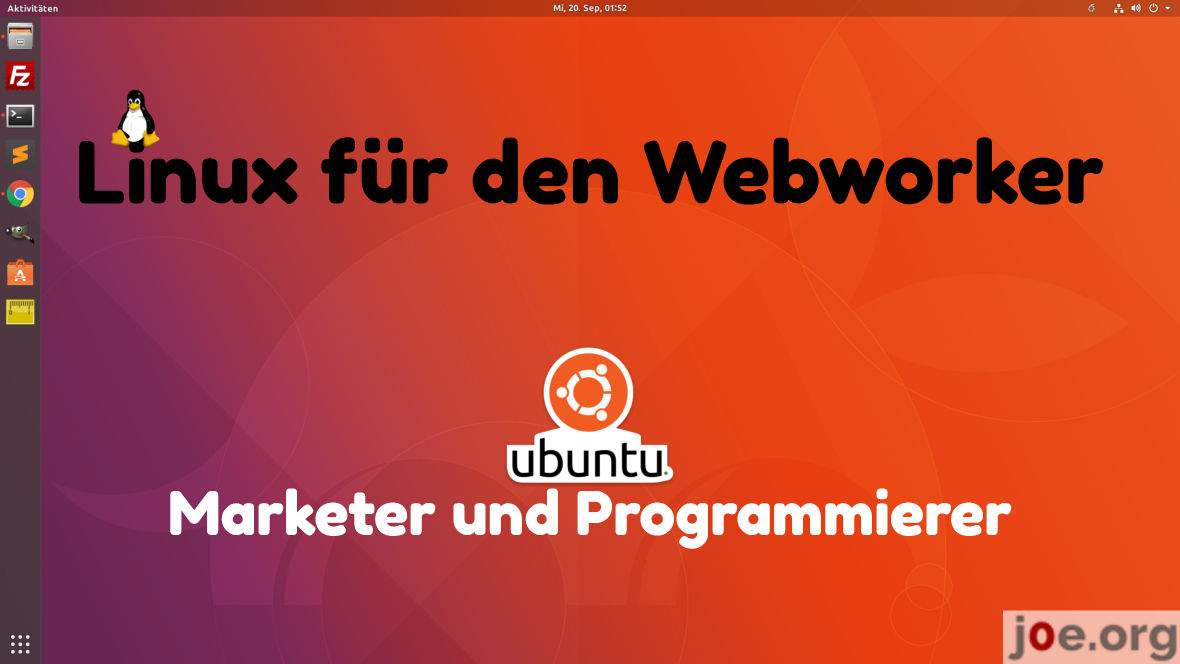 Linux für den Webworker, Marketer und Programmierer