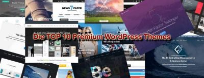 Die TOP 10 Premium WordPress-Themes + 1 Bonus