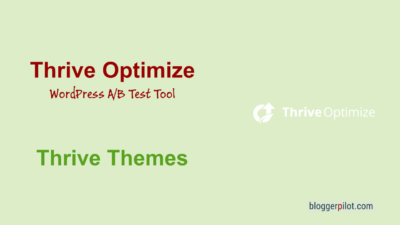 Thrive Optimize Guide - A/B Tests for WordPress