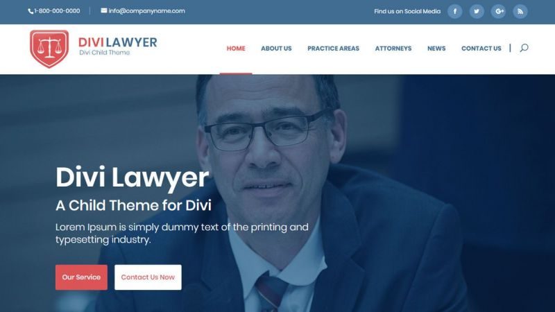 WordPress-Theme für Anwälte