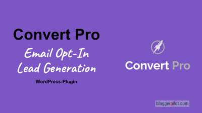 Convert Pro - WordPress Pop-up Plugin