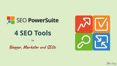 SEO PowerSuite - Vier SEO Tools für Seitenbetreiber und Blogger