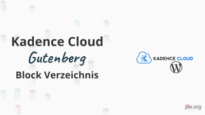 Kadence Pattern Hub - Dein Gutenberg Block Verzeichnis in der Cloud