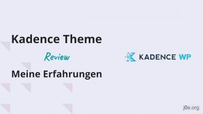 Kadence Theme Review und meine Erfahrungen
