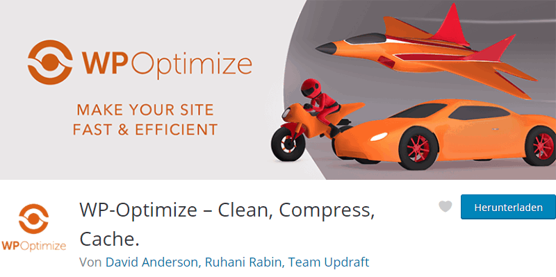 WP-Optimize - Cache and Speed Optimization