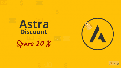 Astra Theme Discount - 20 % Rabatt
