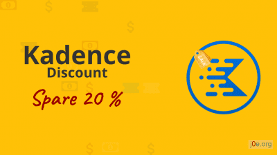 Kadence Theme Discount - 30 % Rabatt