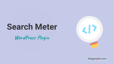 Search Meter für WordPress