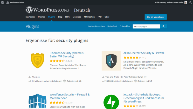Die besten WordPress Security Plugins für bessere Performance