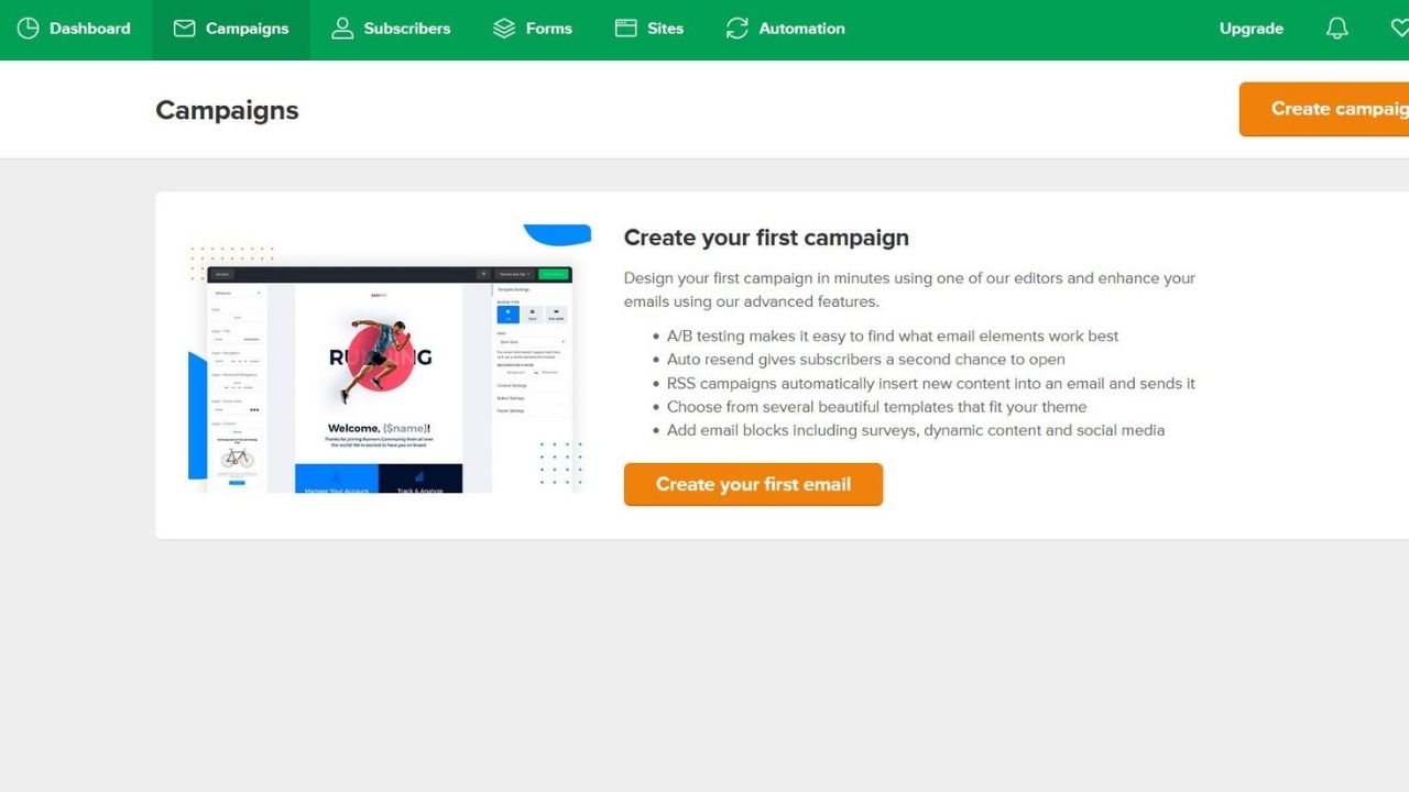  Create email marketing campaigns with MailLite 