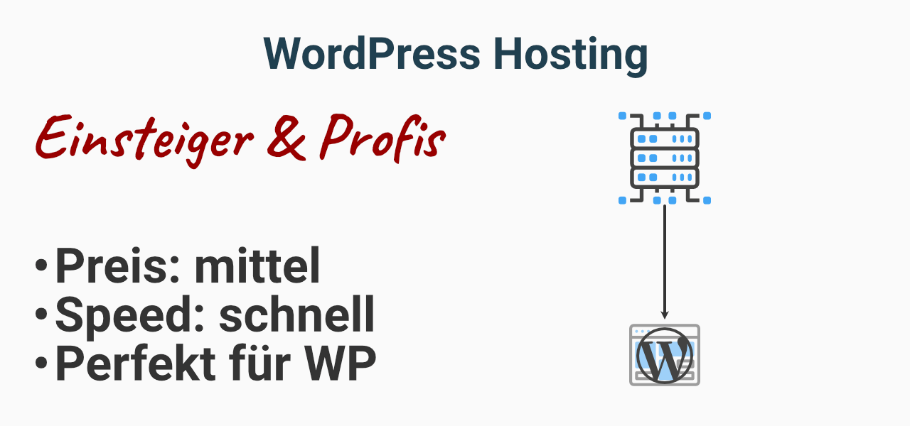WordPress Hosting - Optimiertes Hosting für WP
