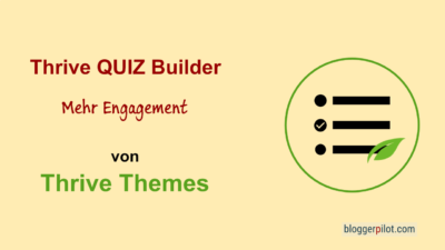 Thrive Quiz Builder - Neuer Content für deinen Blog und Social Media