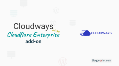 Cloudways with Cloudflare Enterprise Addon for $5 - With instructions