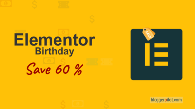 Elementor Birthday With a Discount of Up to 50 Percent