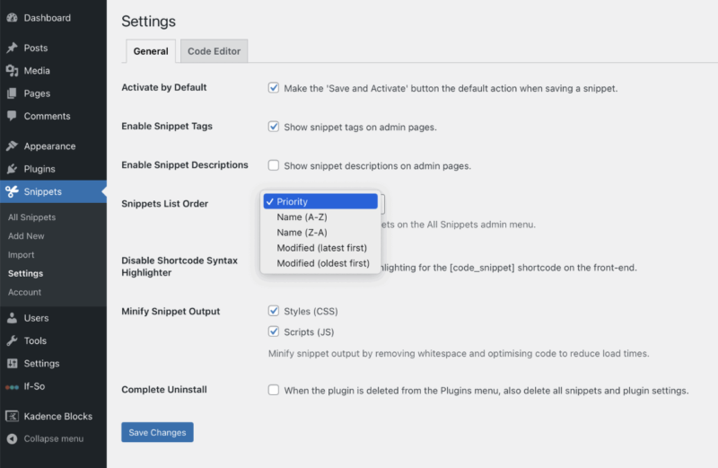 Code Snippets: ️ Das Plugin für Snippet-Verwaltung in WordPress