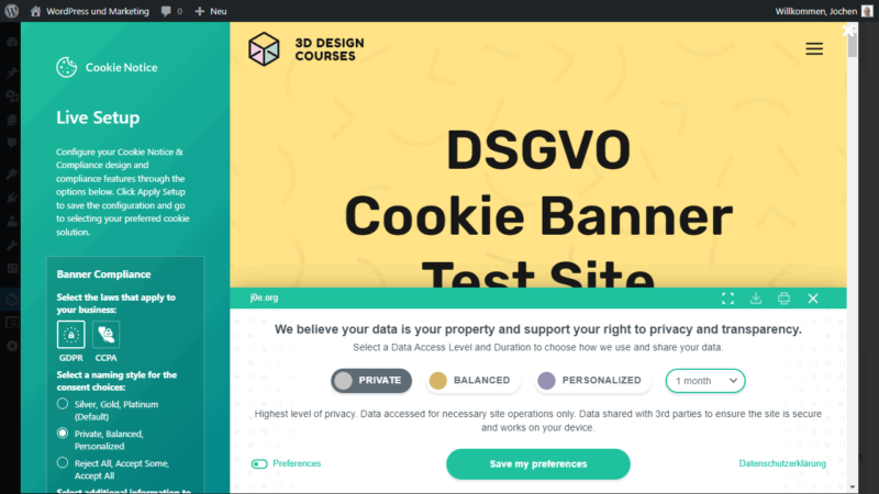 Die 12 Besten WordPress Cookie Plugins - DSGVO Banner 2025