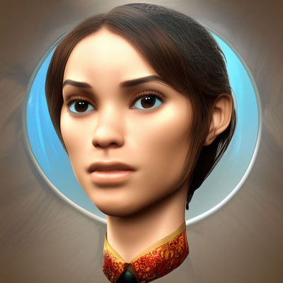 Exotic female avatar