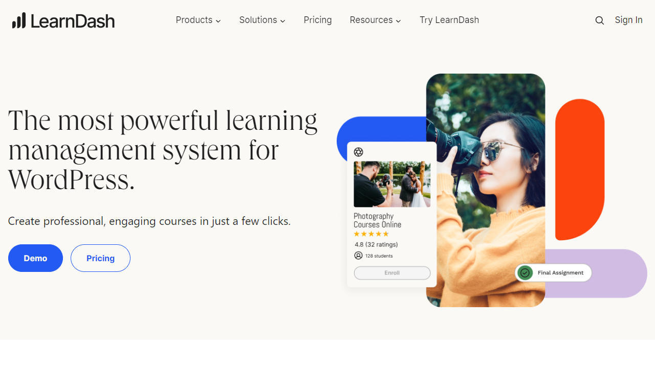 LearnDash - Create your online course