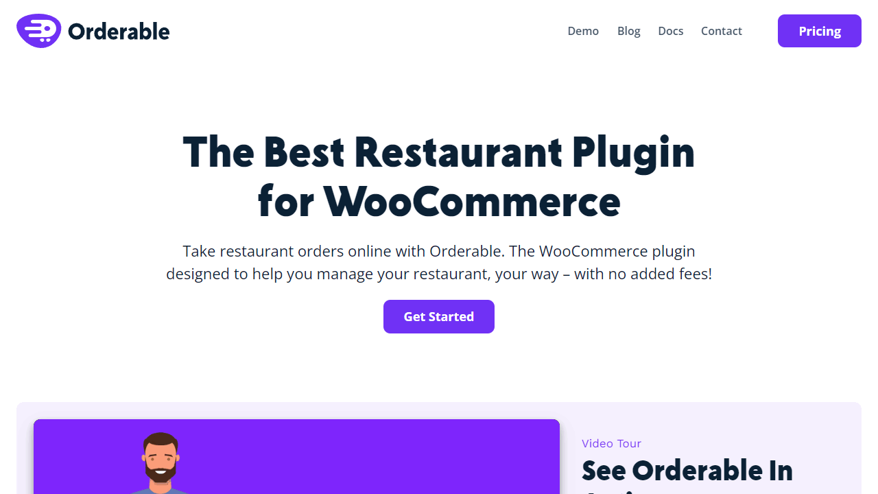 Orderable - For restaurants using WooCommerce