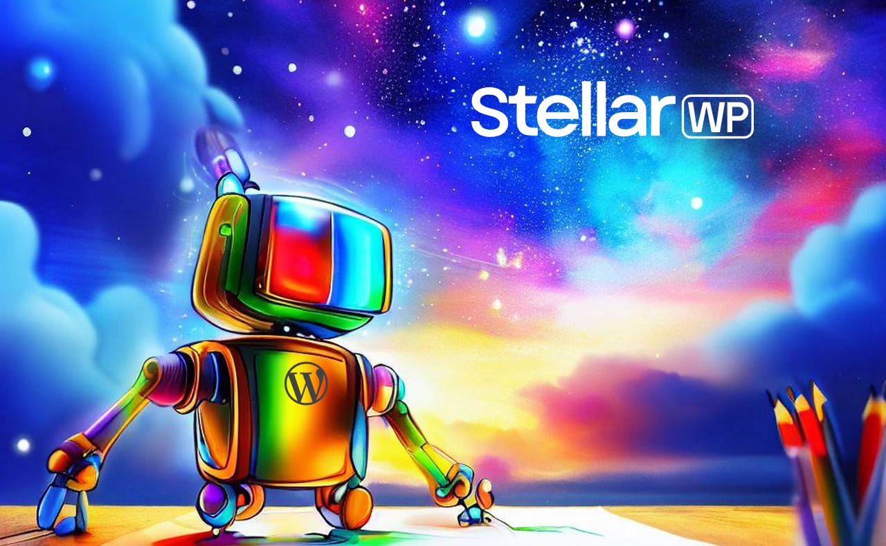 Der StellarWP Robot designet neue WordPress-Plugins.