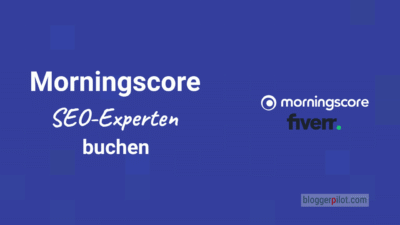 Help from SEO professionals with Morningscore and Fiverr