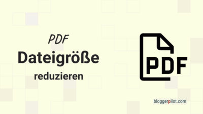 Dateigröße reduzieren für reibungslose PDF-Veröffentlichung
